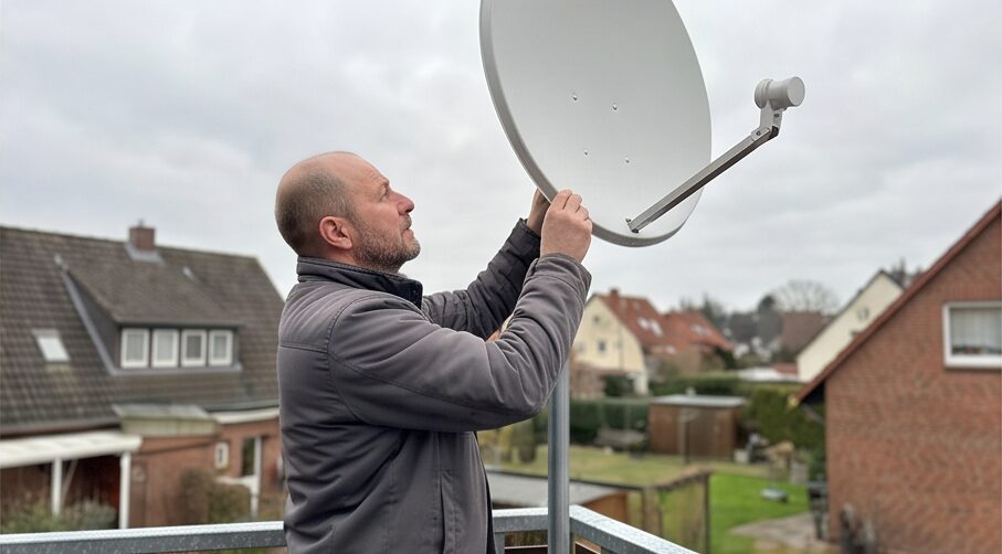Das Gerät Detailansicht beim Testen