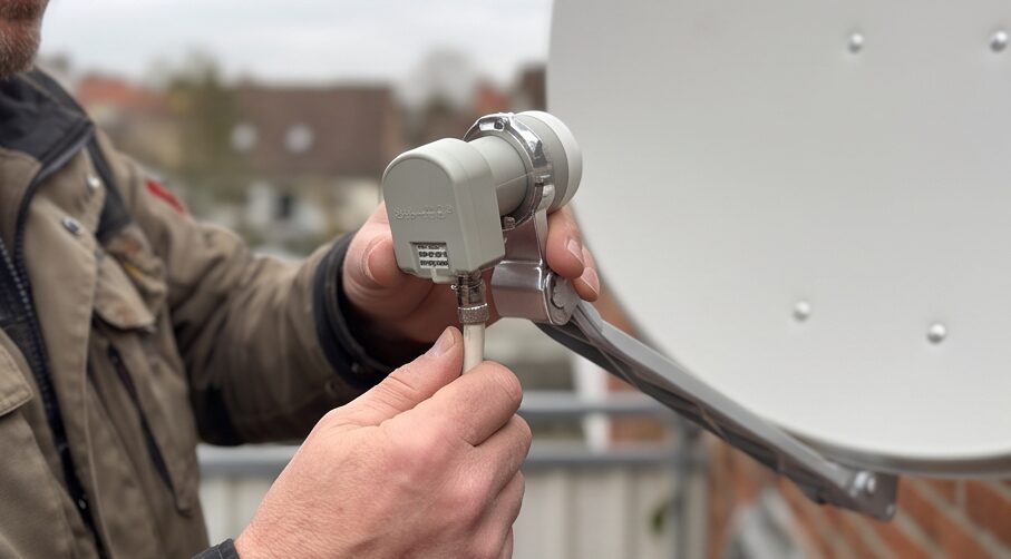 Das Gerät Detailansicht beim Testen