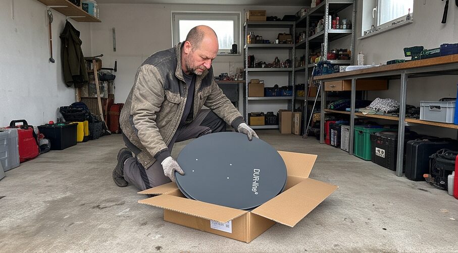 DUR-line Select 80cm Satellitenschüssel im Test: Starker Empfang und einfache Montage
