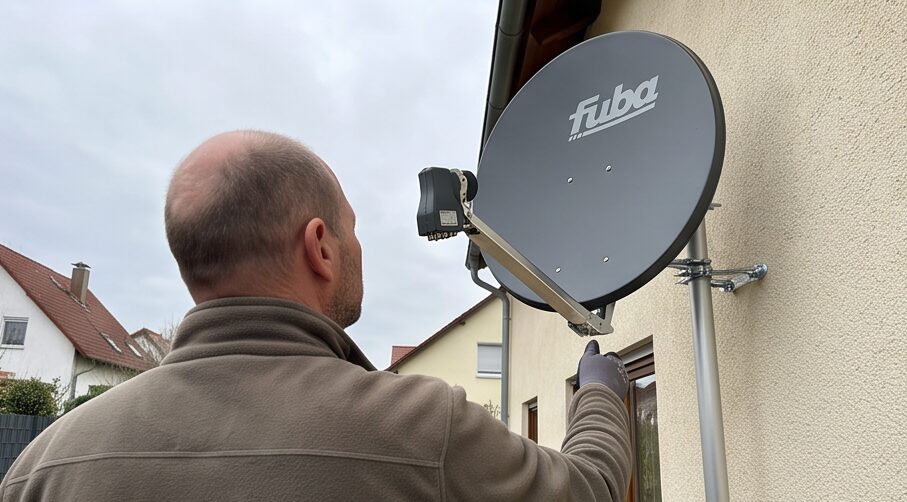 fuba satellitenanlage 8 teilnehmer dal 808 a im Alltag