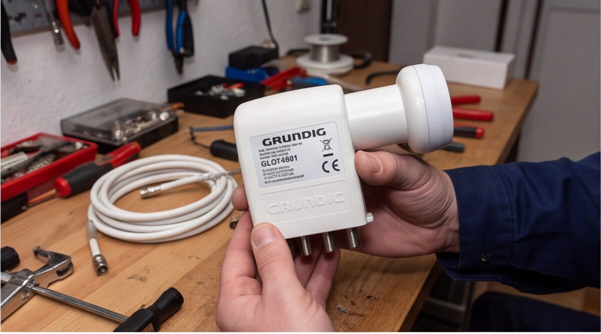 GSS Octo LNB Weiß im Test: 8 Teilnehmer, Full HD und LTE Filter für besten Empfang
