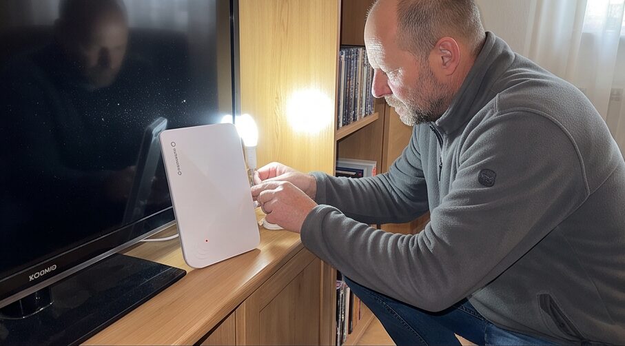 Das Gerät Ansicht der Verarbeitung