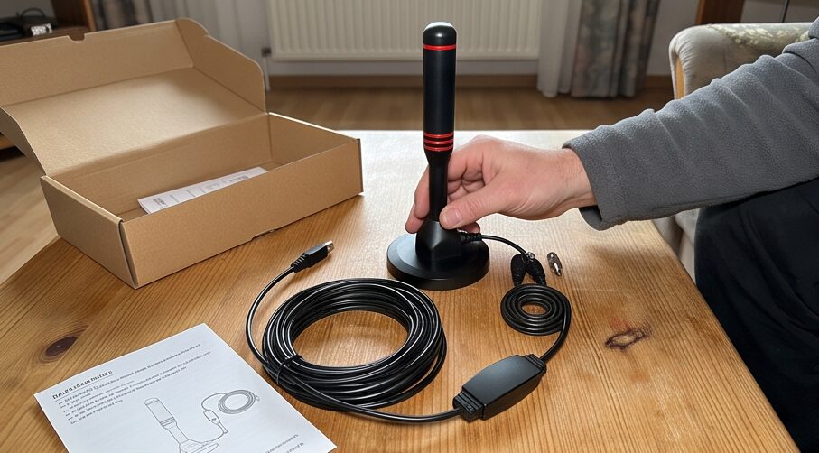 Sufubyte DVB-T2 Antenne im Test: HDTV Empfang mit 360° Reichweite und Verstärker
